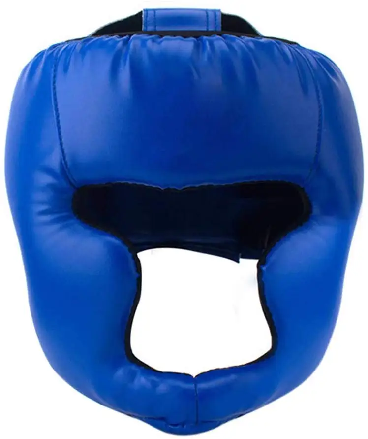 Boxing Head guard for Boxing MMA Training Adjustable Padded KARA Head Guard for Cheeks Forehead and Ear Protection