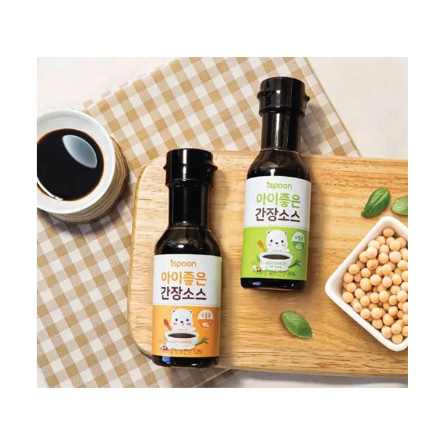 
Корейский оригинальный приправа безопасных продуктов питания с низким содержанием соли Детские светлый соевый соус 100% чистоты из KR 210 кг сваренный суп, смешивания еды 