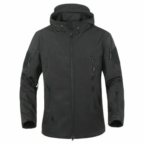 Soft Shell Tactical Jacket For Men Wholesale Waterproof Windbreaker Outerwear Solid Colors New Design Soft Shell Jacket