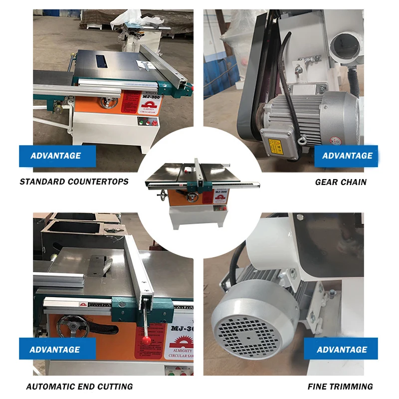 SINO STAHL MJ300 Woodworking Machinery Equipment Circular Saw Machine Swing Angle Circular Saw