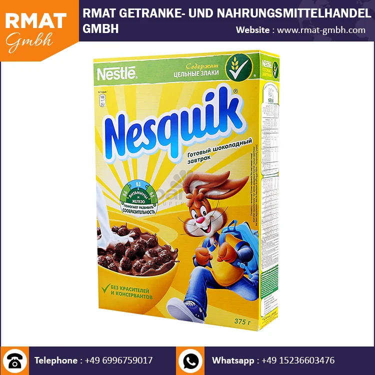 
Best Selling Top Brand Nestle Nesquik Cereal chocolate 620g 