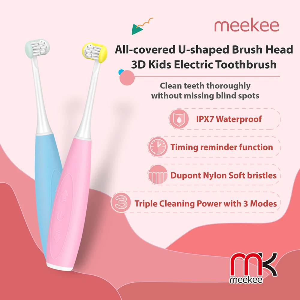 Детская электрическая зубная щетка