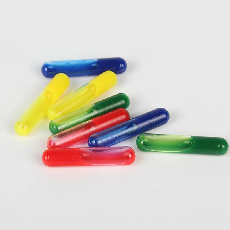 2022 Aquarium landscaping hydroponic fish tank decoration color glass fish tank water tumbler ecological bottle Landscaping Deco