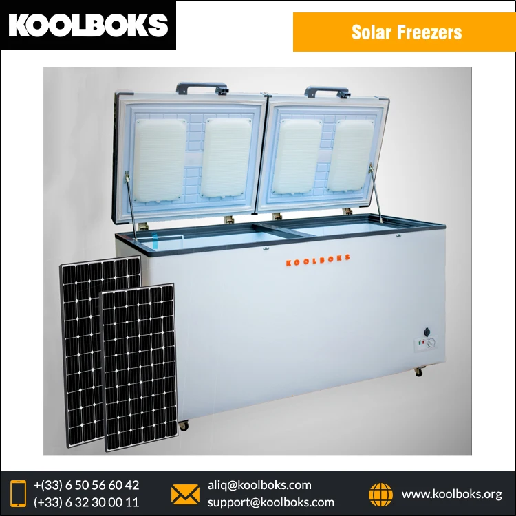 Большой спрос большой размер 538L однодверный холодильник на солнечных батареях холодильники морозильные камеры