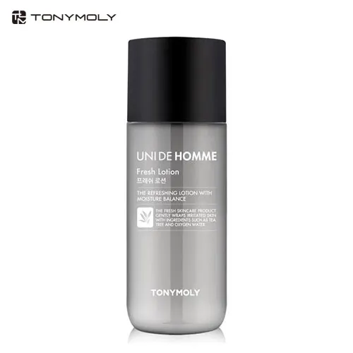
 TONYMOLY UNI DE HOMME, Свежий лосьон 150 мл, лучшая корейская косметика, оптовая продажа  