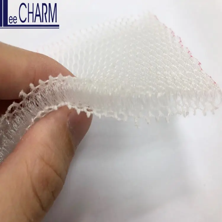 LCYP015 Taiwan 8mm Polyester Soft Thick Sandwich Mesh Fabric