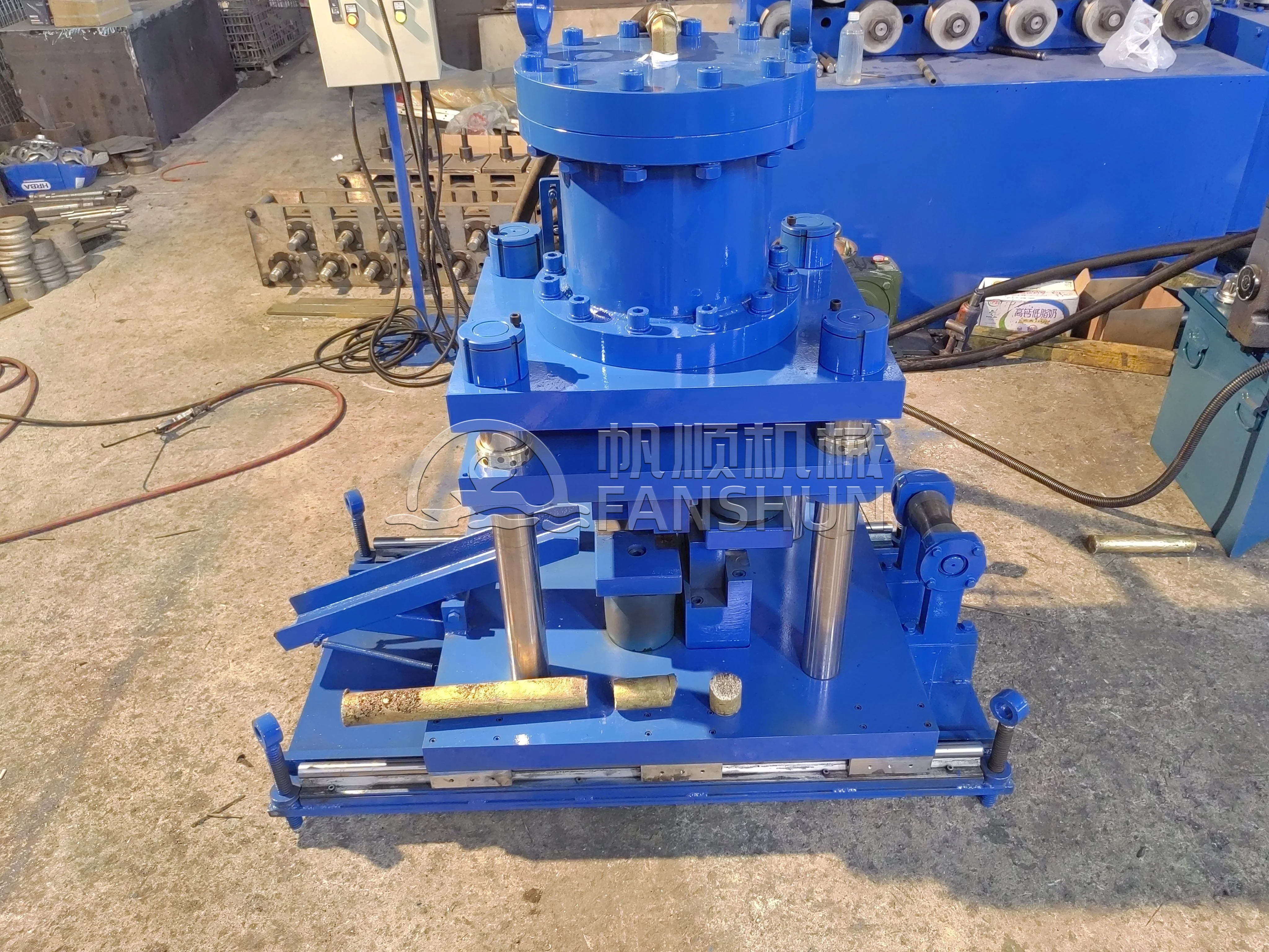 Hydraulic rod cutting machine industrial equipment scrap copper rod cutting machine