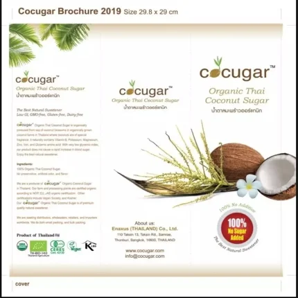 Органический сахарный сироп с кокосовым цветком