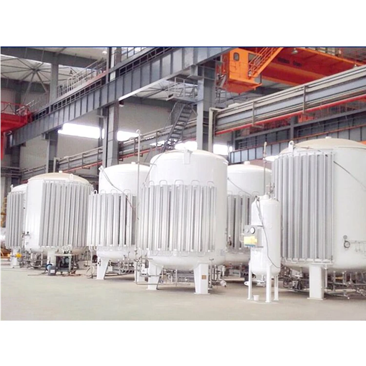 5m3 High Vacuum Multi-Layer Cryogenic Microbulk Tank Gasifier Liquid Oxygen Pump Vaporizer Tank