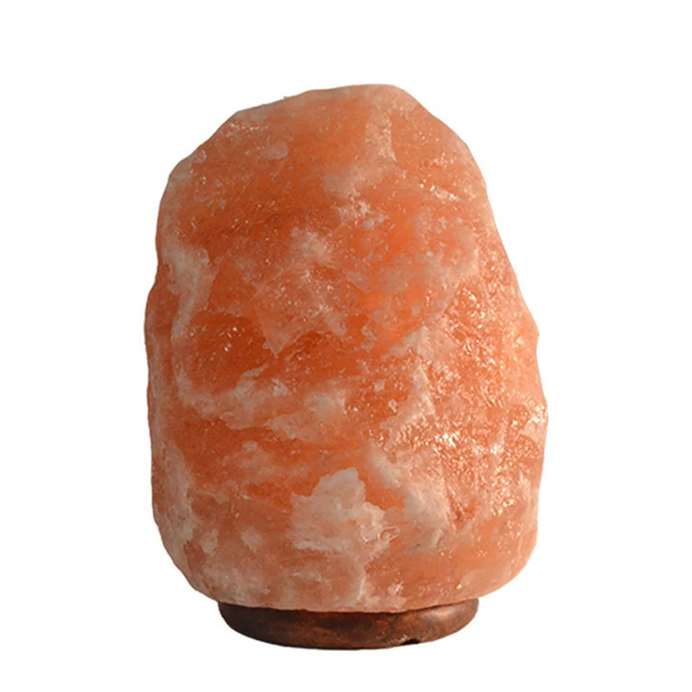 Best Impex Pakistan Himalayan Salt Fire Bowl Lamp with Massage Balls Wooden Polished Base Decoration