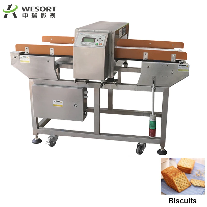 Digital Metal detector for Food Industry for Sale Manufacturer biscuits Food metal detector