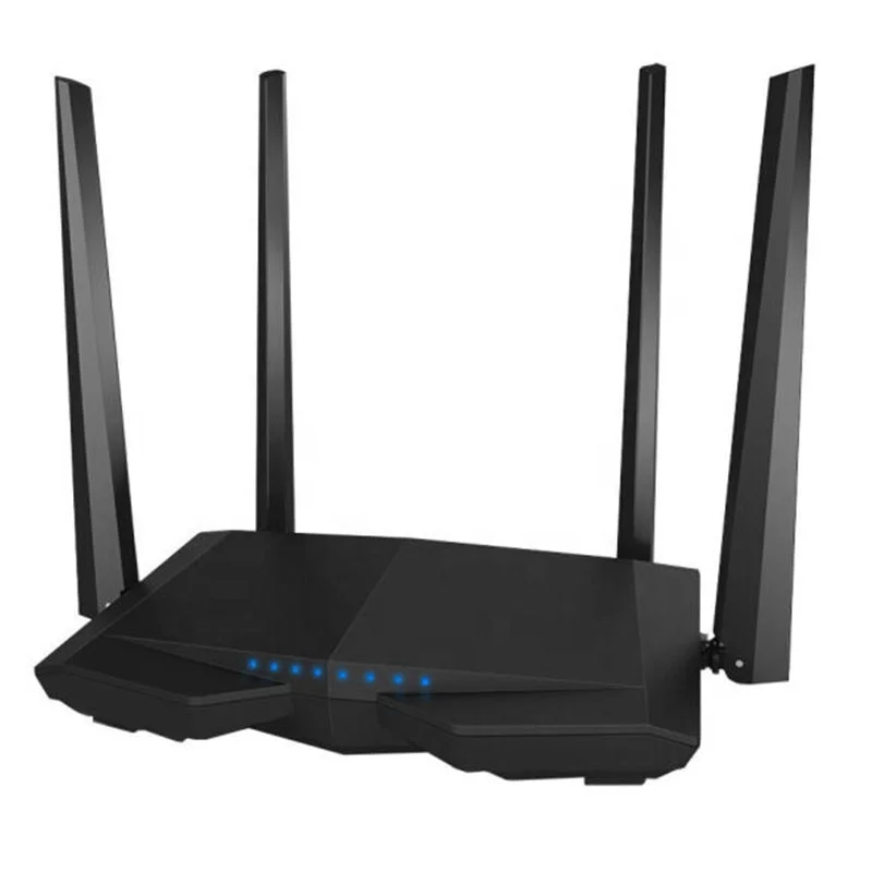 
Tenda AC6 Wireless Wifi Router Gigabit Dual-Band AC1200 Repeater with 5*6dBi High Gain Antennas Wider Coverage 