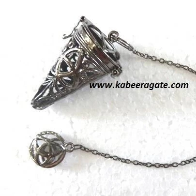 Wholesale Black Lotus Cage Pendulum Metal Bronze Feng Shui Model Sports Casting Technique