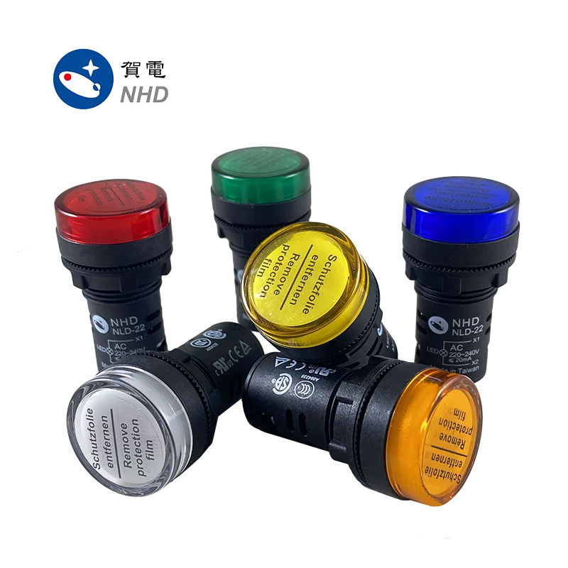 NLD22-WE светодиодный индикатор AC100