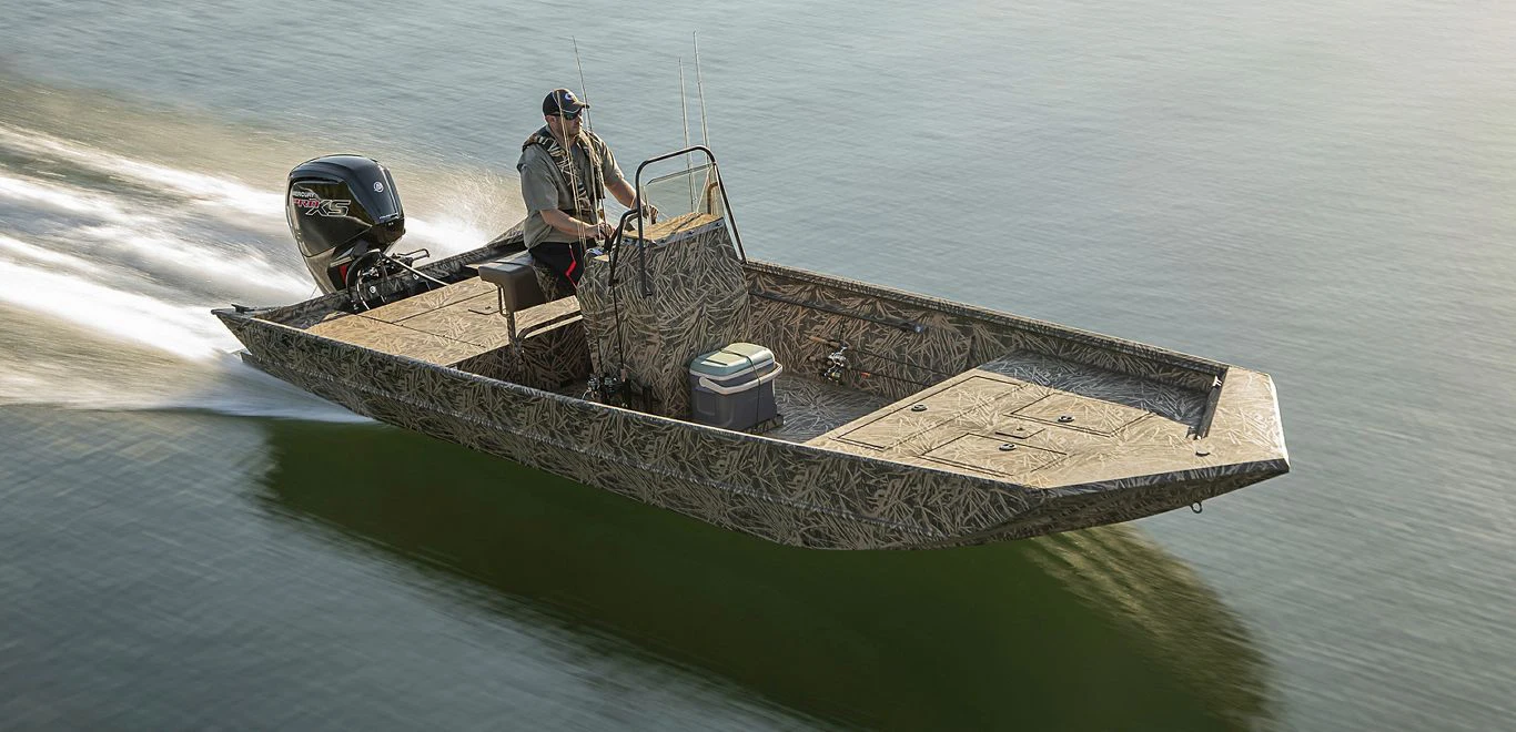 20Ft Flat Bottom Thick High-Quality Aluminum Fishing And Hunting Center Console Jon Boat