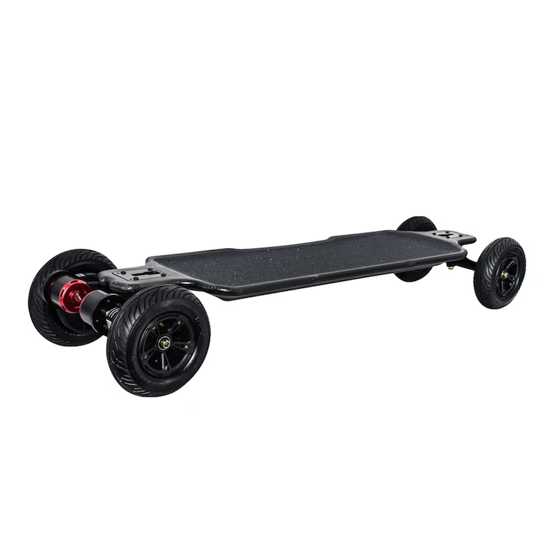 High End Carbon Fiber Electric Skateboard with Big Wheel and Street Wheel Suitable for Professional Rider