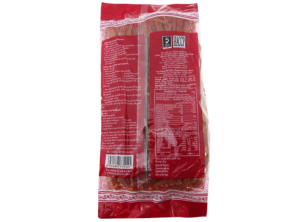 BichChi CO Brown Rice Noodle Good For Healthy From Viet Nam