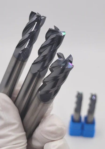 Four flutes Flat end mills (50HRC)