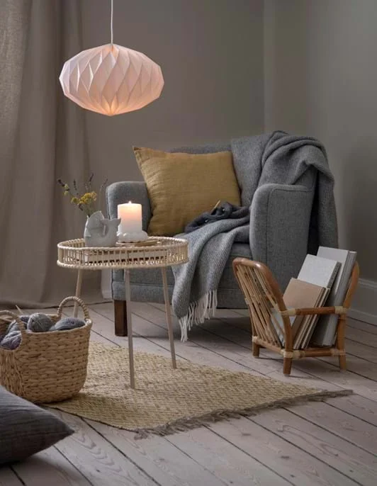 Handmade Rattan Magazine Rack - Organization Book Shelves - Natural Newspaper Storage - File Holder Organizer RF.S-044