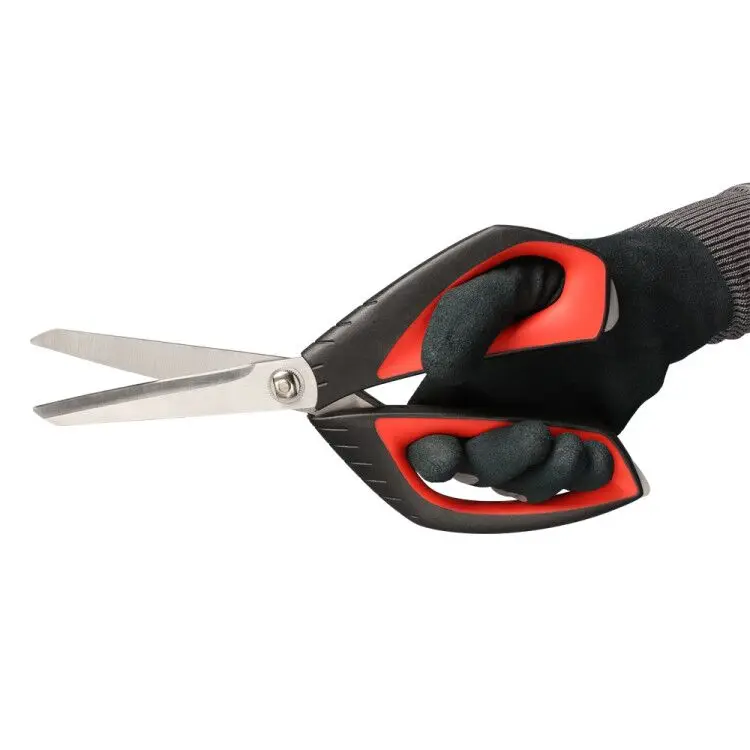 3 mm thick blade industrial safety metal cutting heavy duty scissors