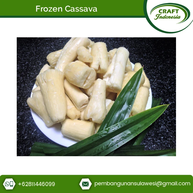 Minimal Price Top Selling Special Shape Frozen Indonesian Cassava from Trusted Indonesian Exporter