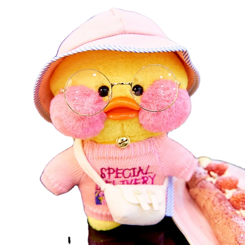 30 см Милая мультяшная мягкая плюшевая игрушка плюшевая утка лалалафан, детские игрушки, подарки, желтая плюшевая игрушка