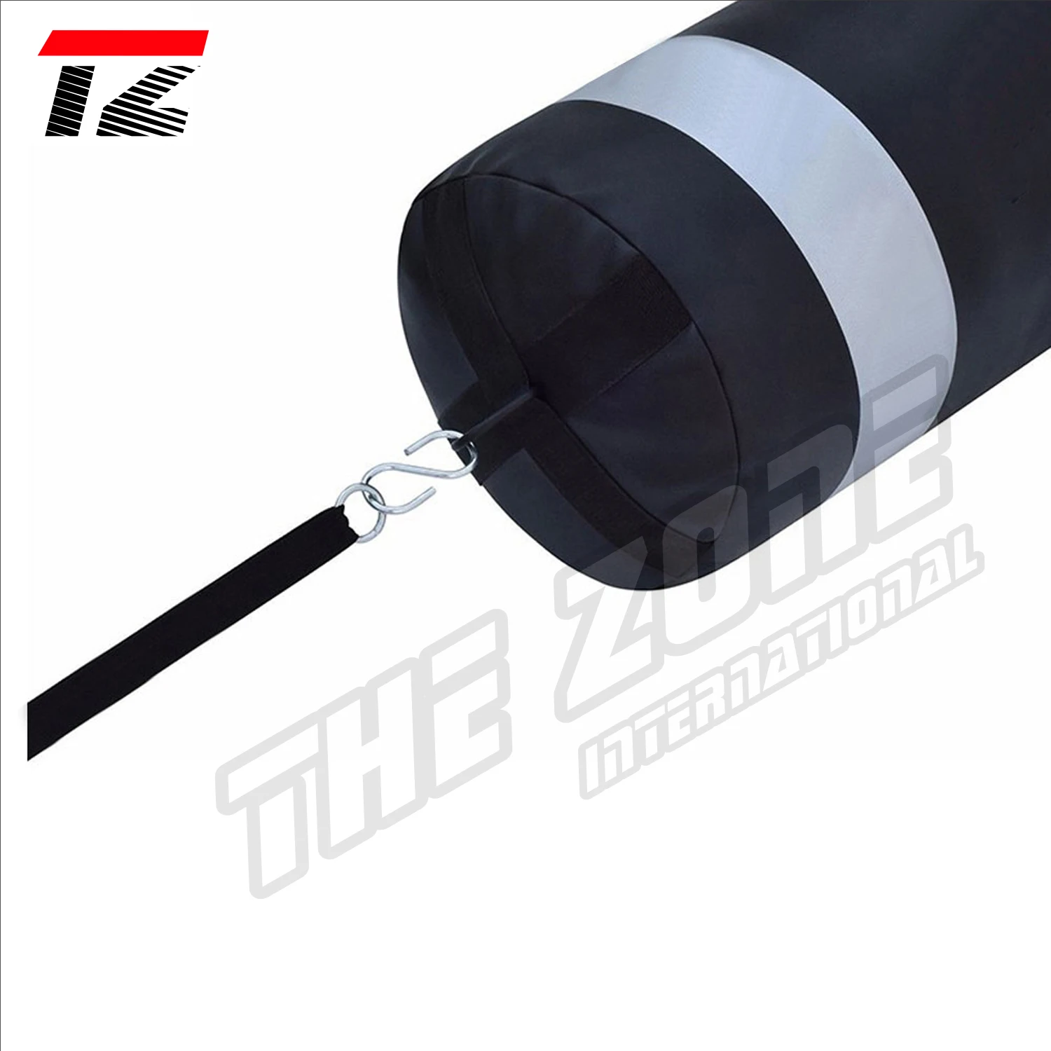 
Empty Boxing Sand Bag Hanging Kick Sandbag Fight Karate Training Punching Sand Bag With Metal Chain Hook Carabiner 