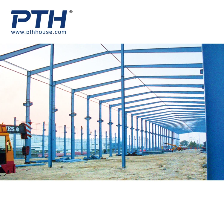 Customized prefabricated steel structure building low cost  hotel factory workshop warehouse steel building