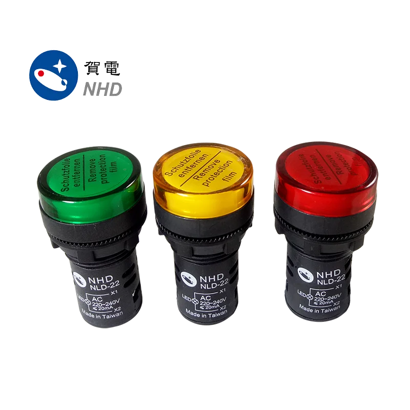 NLD22-SM LED Pilot Lamp Indicator Light AC 380~440V Anti-interference Type