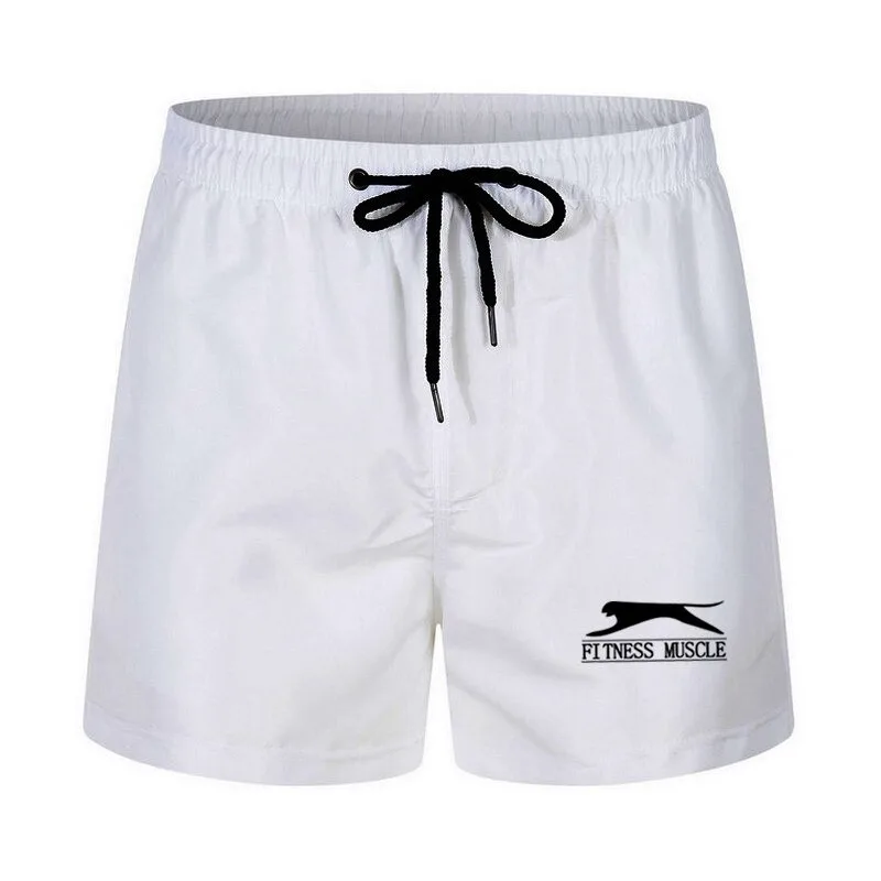  Шорты мужские пляжные хлопок 2021 повседневные Бермуды бордшорты Классическая брендовая одежда черные на лето