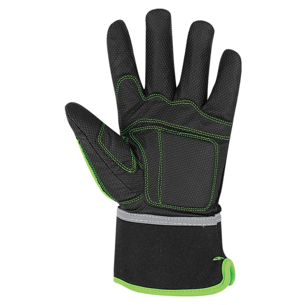Work Gloves Shrink Resistant Improved Dexterity Tough Stretchable Excellent Grip Mechanic Gloves / Cut Resistant Mechanic Gloves