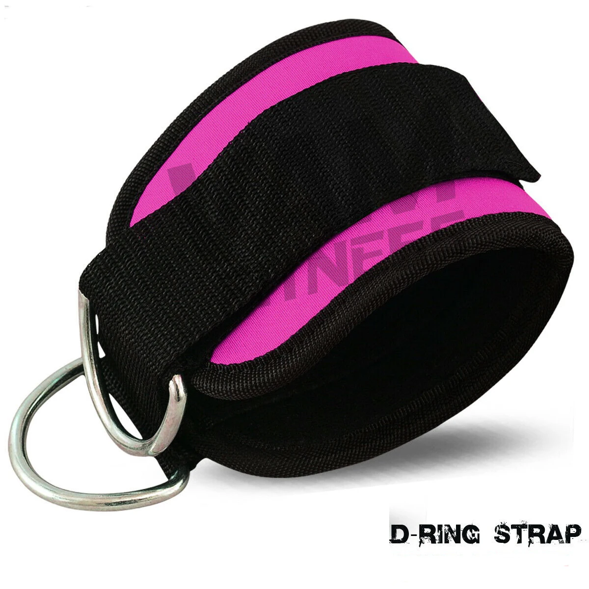 
Custom Logo Padded Ankle Strap For Cable Machine Workouts D Ring Ankle Brace straps Ankle Attach With Legs 