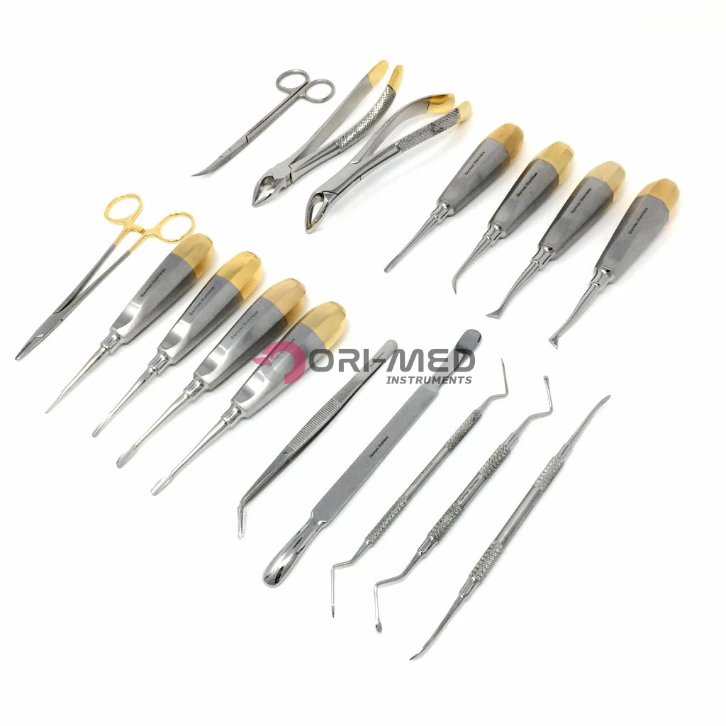 Dental Oral Surgery Extracting Instruments Kit