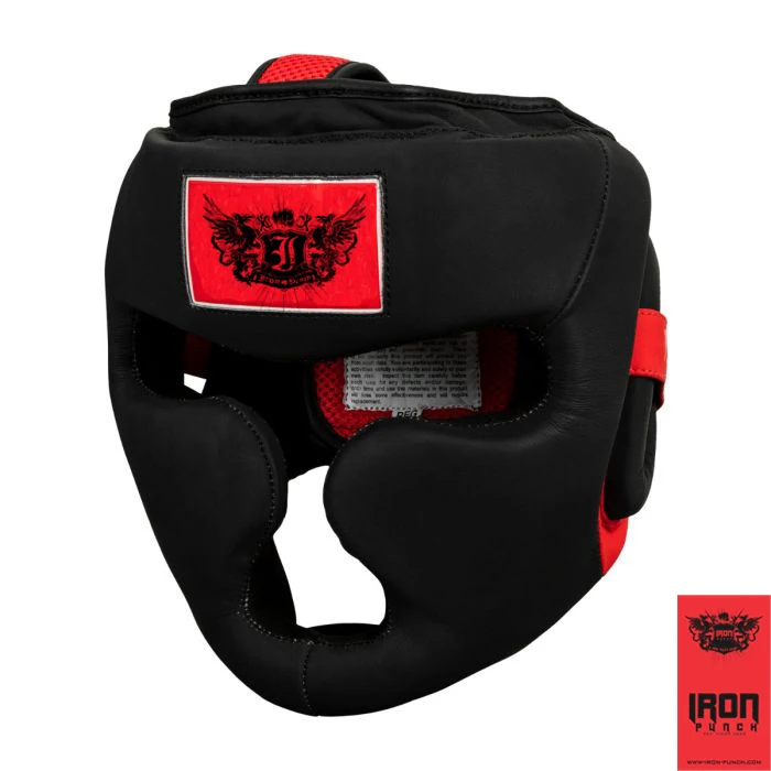 MMA Training Sparing Head Guard PU Leather Boxing Head Guard Sparring Helmet Boxing Head Guard