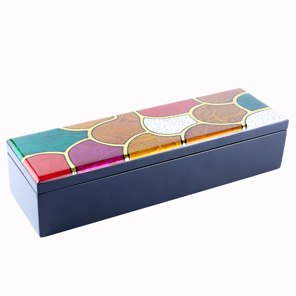 
Best Price High Gloss Wooden Lacquer Box Personalized Style Wood Storage Box with Lid 