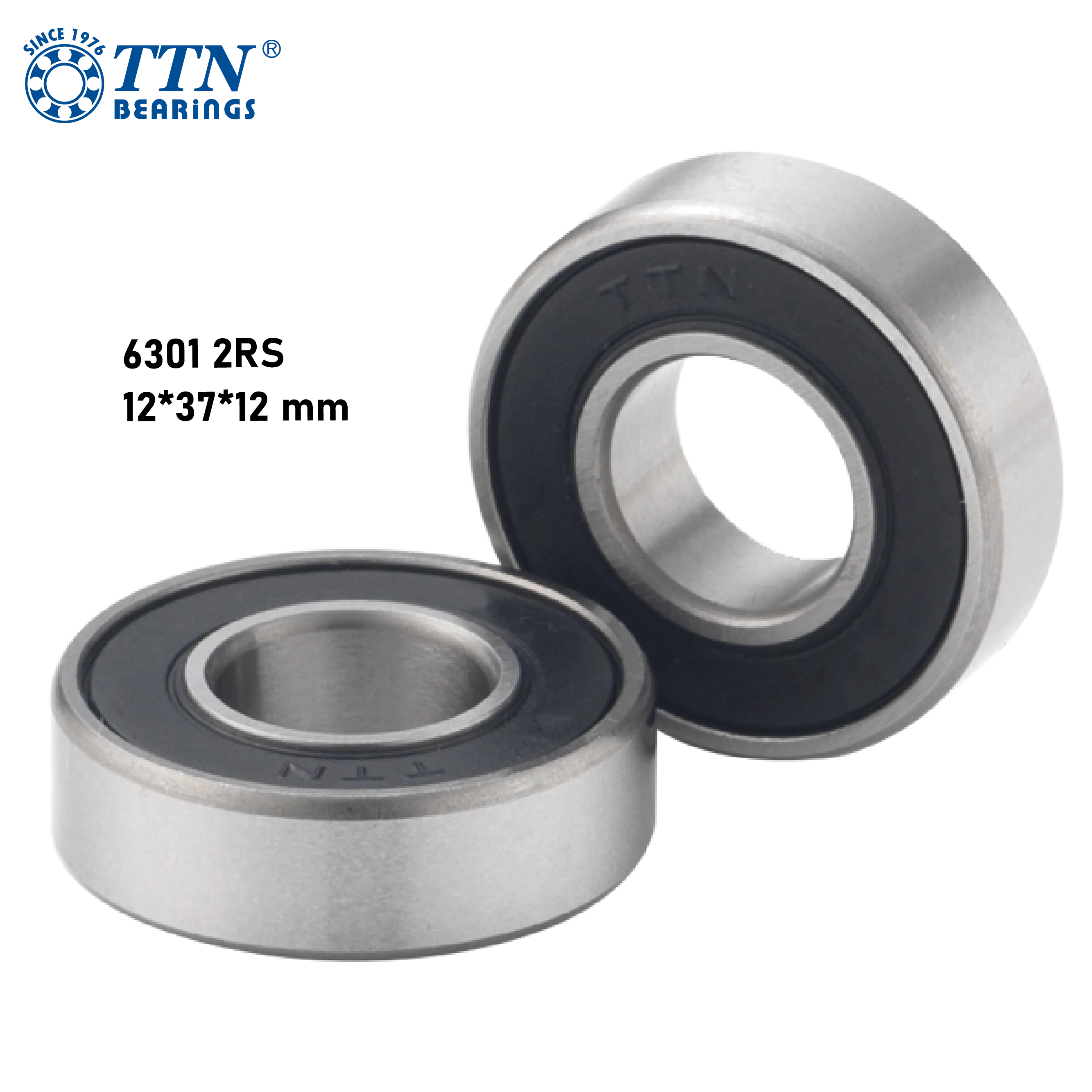 6301 Open 6301 2RS 6301 ZZ Chrome Steel Deep Groove Ball Bearing