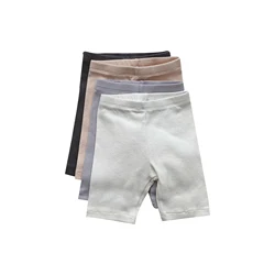 DE MARVI Kids Toddler Girls Summer Rib Leggings Shorts Clothing Korean Manufacturer MADE IN KOREA