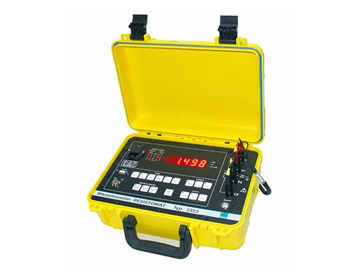 Appropriate to very low resistance measurement in field, measuring current up to 10 A, High resolution up,accuracy 0.15% rdg.