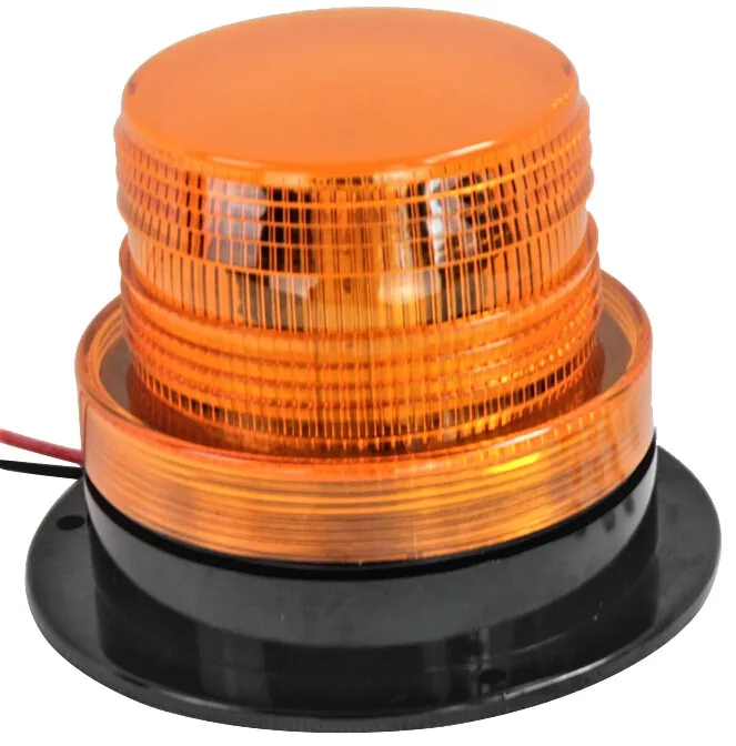 10-110v DC Amber LED Strobe Light led flashing beacon warning forklift light