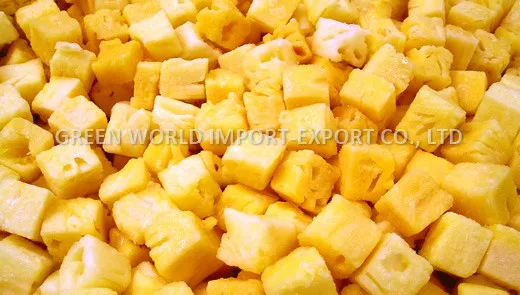 Замороженный ананас высшего качества от вьетнамского оптового продавца по впечатляющей цене-один из полезных фруктов для