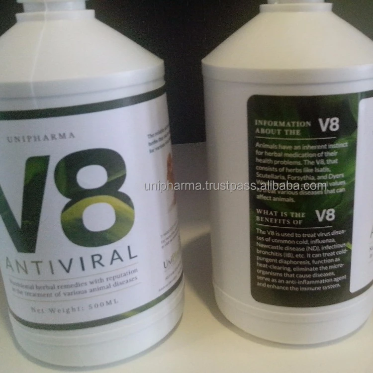 Animal-antiviral herbal V8-cattle feed-herbal medicine-animal vitamins-animal feed additives