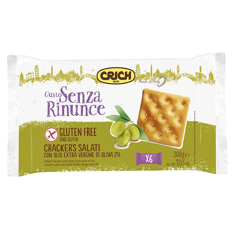 Gluten free cracker salted on top 200 g Crich