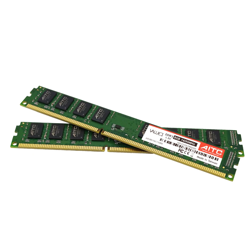  Оперативная память AITC ddr3 1600 8