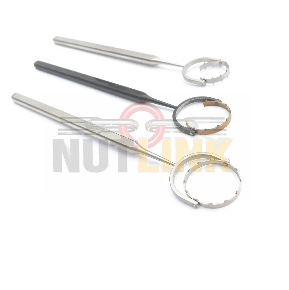 Ophthalmic Titanium Swivel Head Fixation Ring Surgical Instrument | Thornton Fixation Ring | Shepard Fixation Ring micro