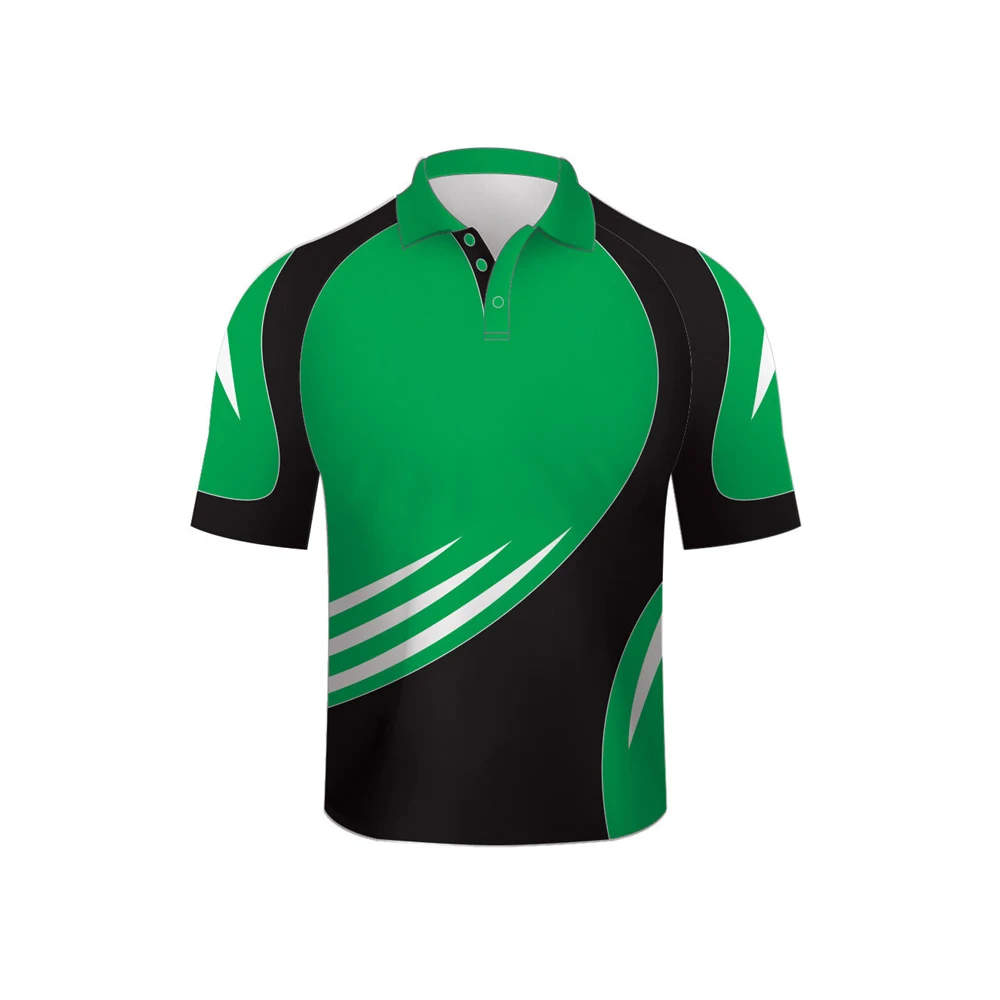 Custom 88% polyester 12% spandex High Quality Solid Color Custom Logo Embroidery Printing  Sublimation awesome Golf Polo Shirts