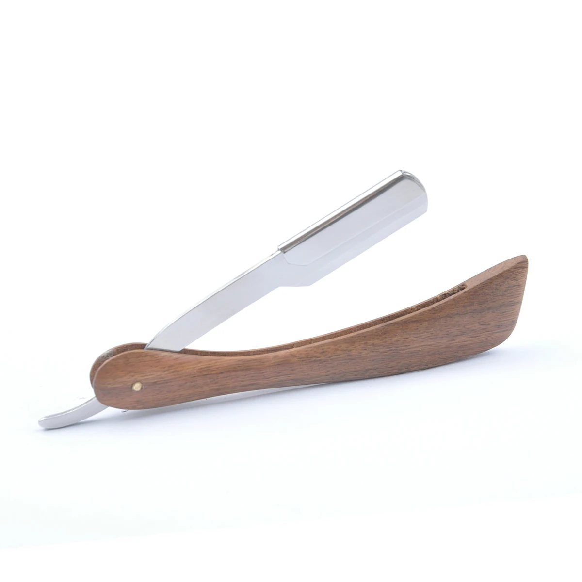  Очень популярный товар прямая Парикмахерская бритва с деревянной ручкой из нержавеющей стали для стрижки горла