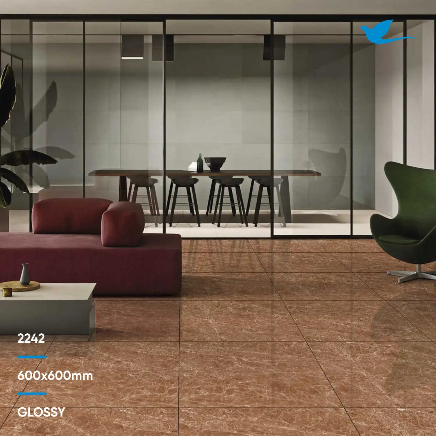 GOODONE WATER PROOF NO GLAZED VINTAGE OUTSIDE WALL BRICK CERAMIC TILE for RESTAURANT  by SKYTOUCH