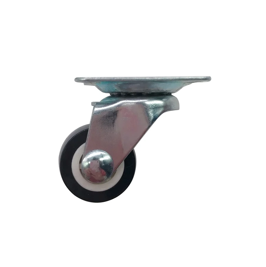 Castor Wheel for Furniture Waste Bin Tiny Small Cheap Light Duty PVC Plastic 1 Inch 25mm Furniture CASTER Plain Bearing