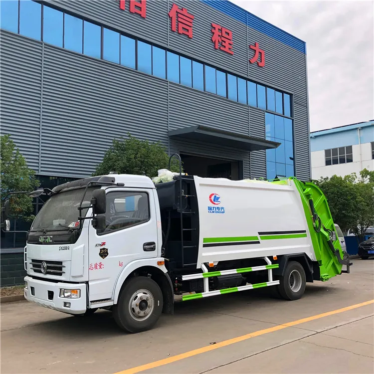 Китайский завод Поставка DONGFENG 6 колес 5 м3 уплотнительные