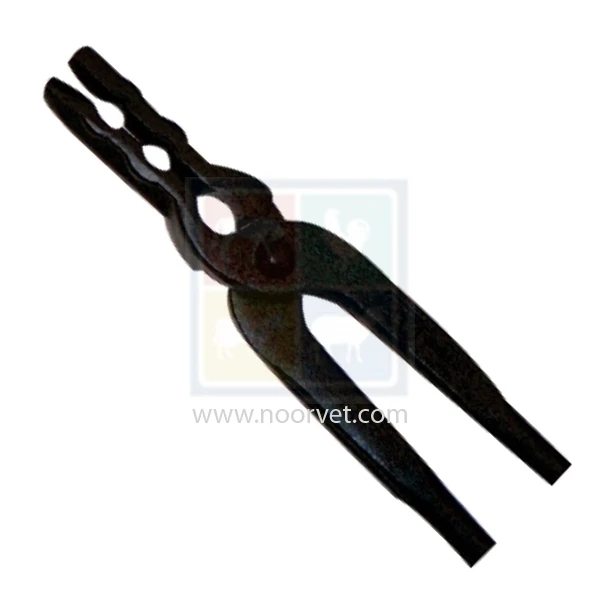 Wolf Jaw Tong Large Stock Size: Various Jaw Length 3-3/4 Inch Reins Length 15 Inch SAE 4140 Medium Carbon Steel Blacksmith